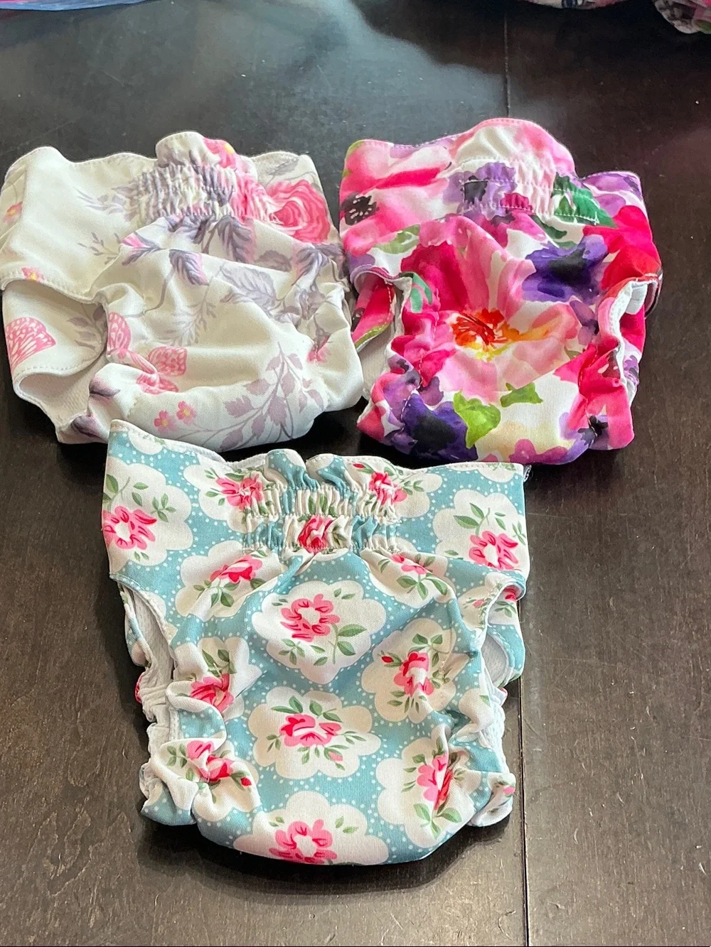 Floral Reusable dogs Diaper Cover - Pink, Lavender, Teal Options - NEW!